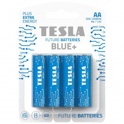 Baterie Tesla AA R06 Blue+ 4 ks