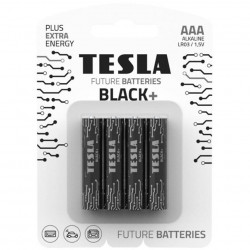 Baterie Tesla AAA LR03 Black+ 4 ks