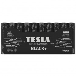 Baterie Tesla AAA LR03 Black+ multipack 10 ks