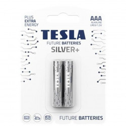 Baterie Tesla AAA LR03 Silver+ 2 ks