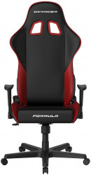 DXRACER Herní židle Formula černo-červená, koženka