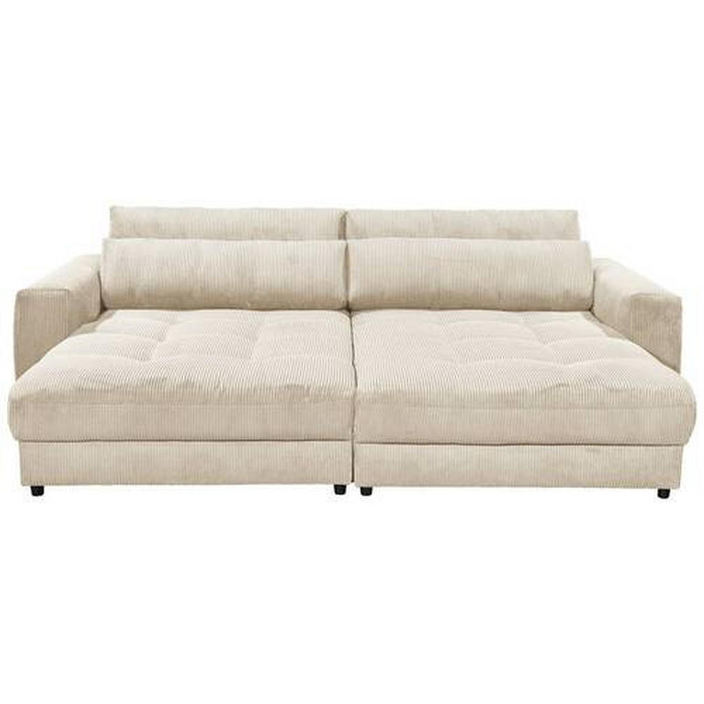 MID.YOU POHOVKA BIG SOFA, textil, kompozitní dřevo, krémová