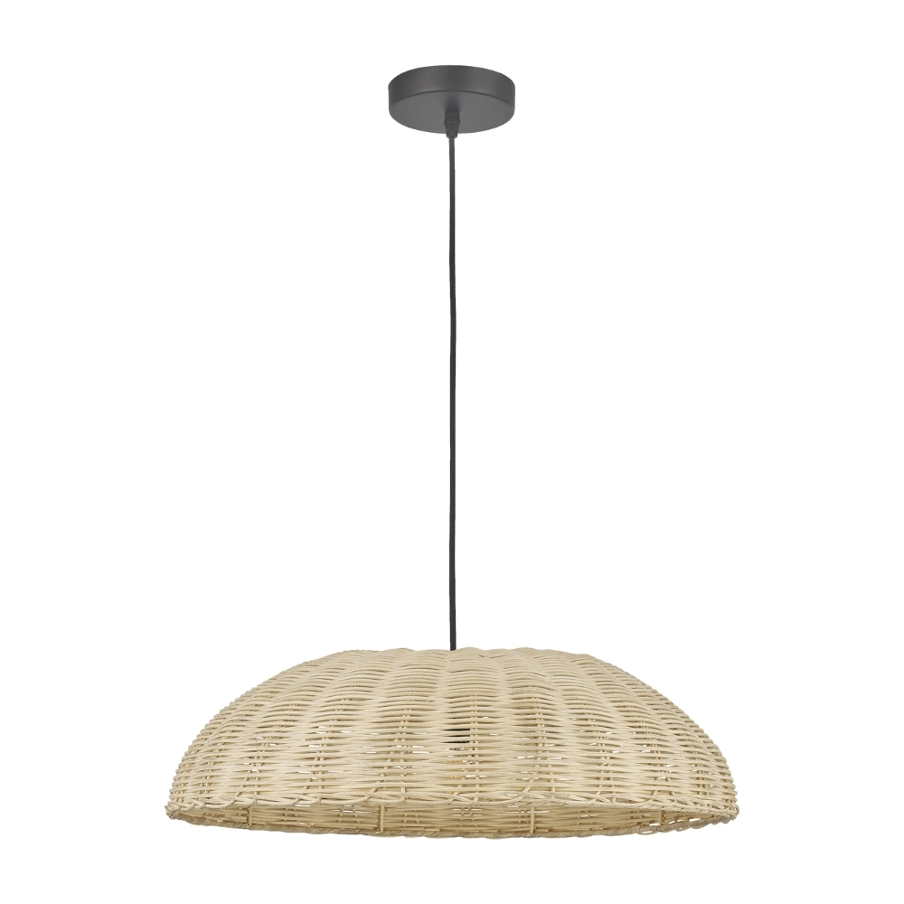 Ratanová závěsná lampa ISA RATTAN  Ø48 cm